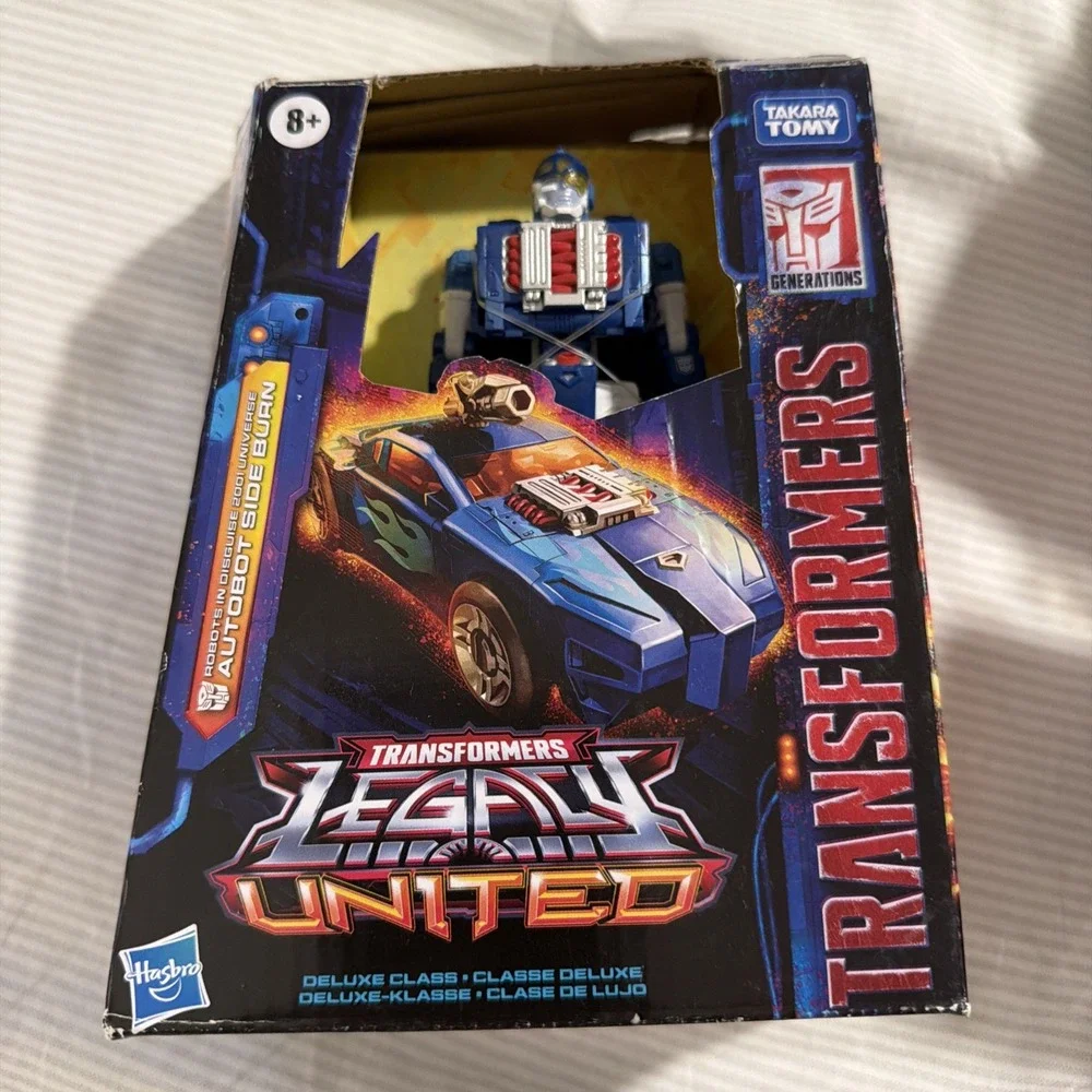 Transformers Legacy United Autobot Side Burn Deluxe Class Figure New